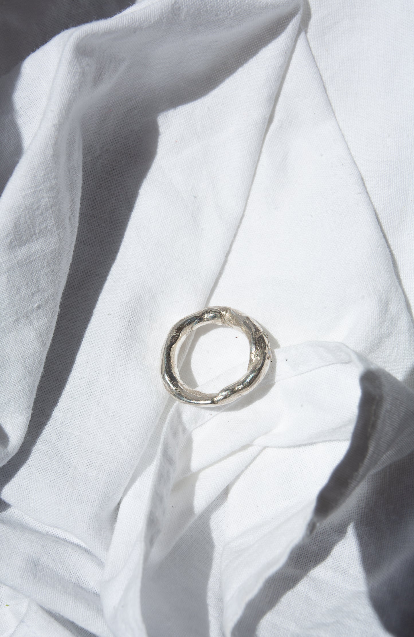 silver ring with opal and peridot